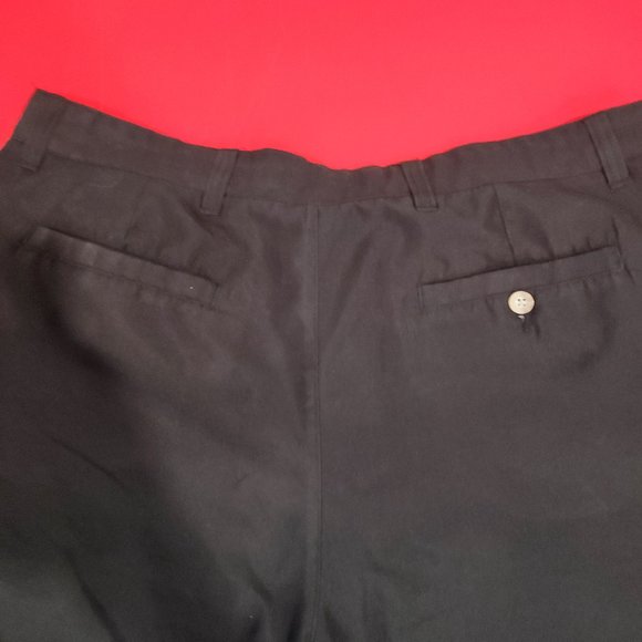 Wilson casual short black lightweight embroidered logo men's size 38 - Picture 3 of 6